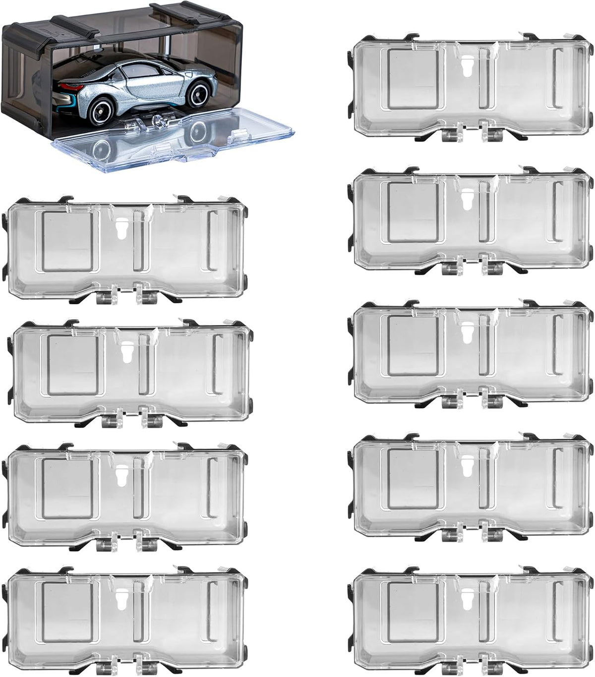 Estuche organizador de almacenamiento de juguetes para autos Hot Wh...