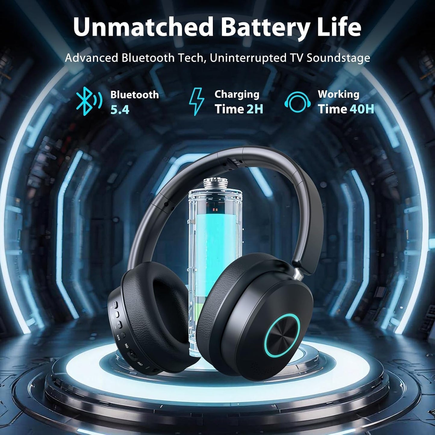 Earbay Auriculares inalámbricos para TV, auriculares para TV, auric...