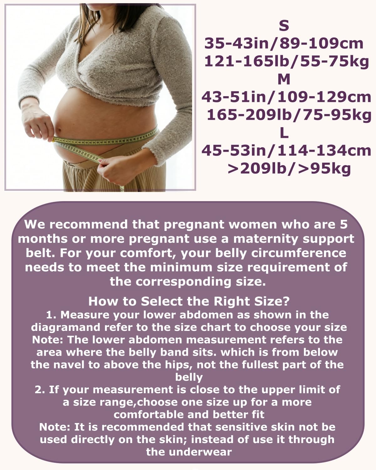 Momfree Bandas para el vientre para mujeres embarazadas, cinturón a...
