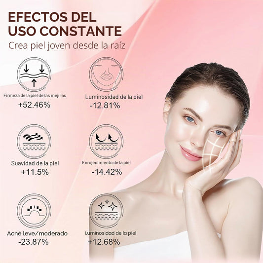 Soeumoir Máscara de terapia de luz roja para cara, terapia de luz L...