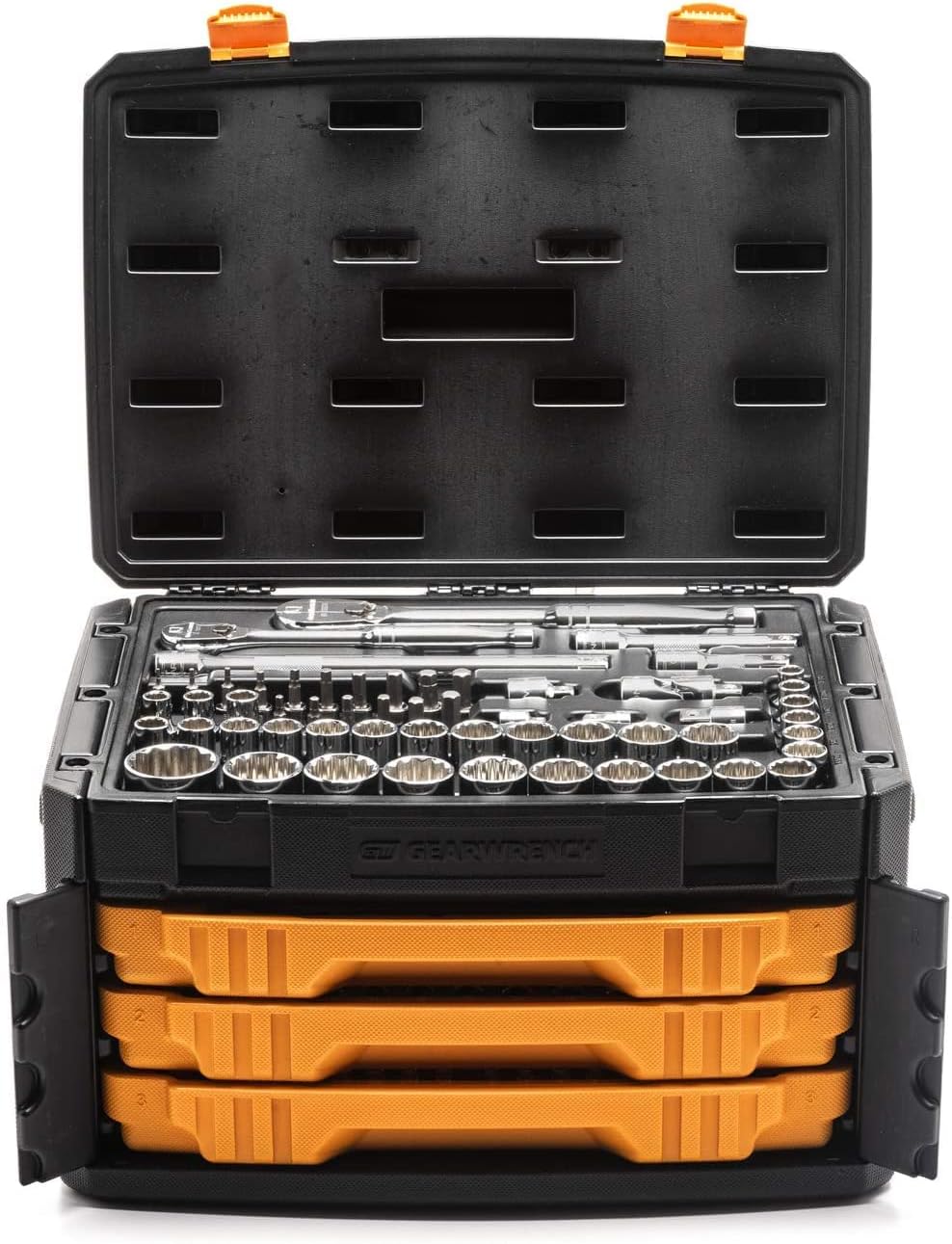 GEARWRENCH Juego de 243 herramientas mecánicas de 12 puntos en caja...