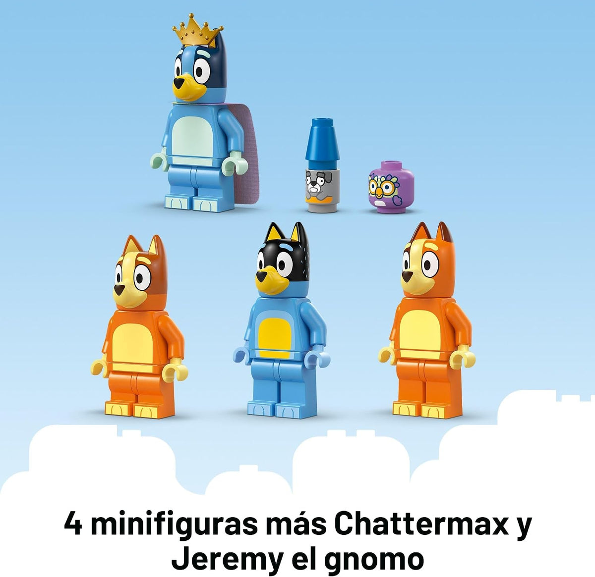 LEGO Bluey: Bluey's Family House - Juguete para niños y niñas d...