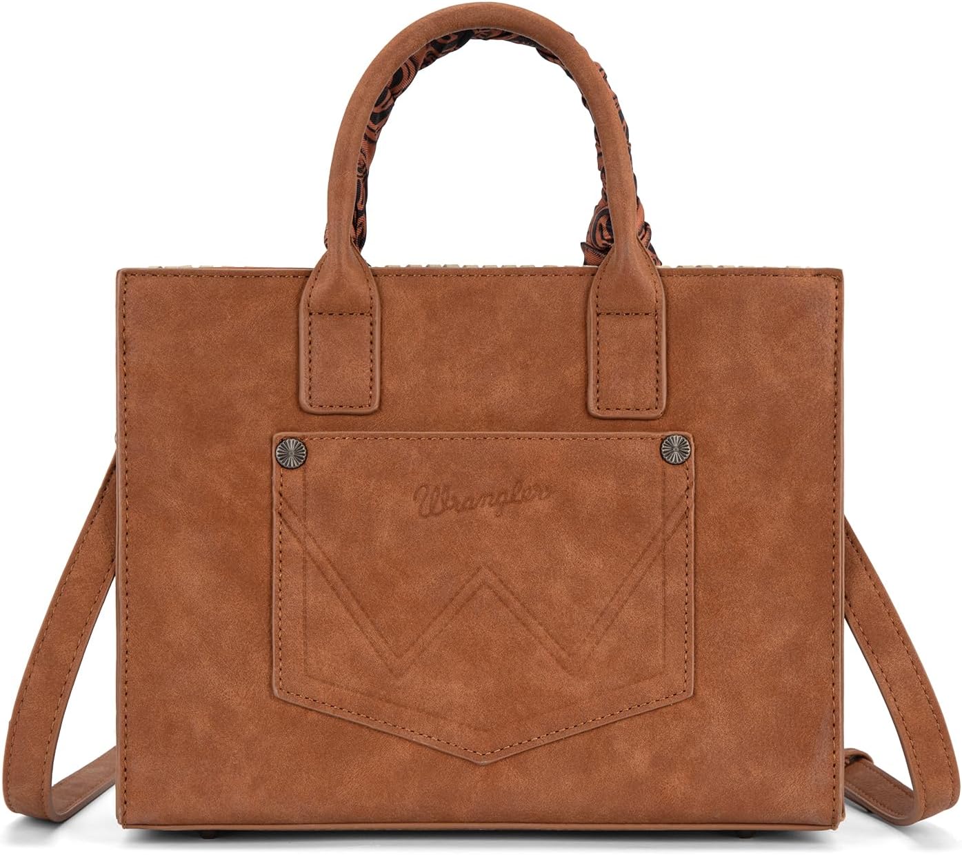 Montana West Wrangler Tooling Tote Bag para mujer, bolsos con asa s...