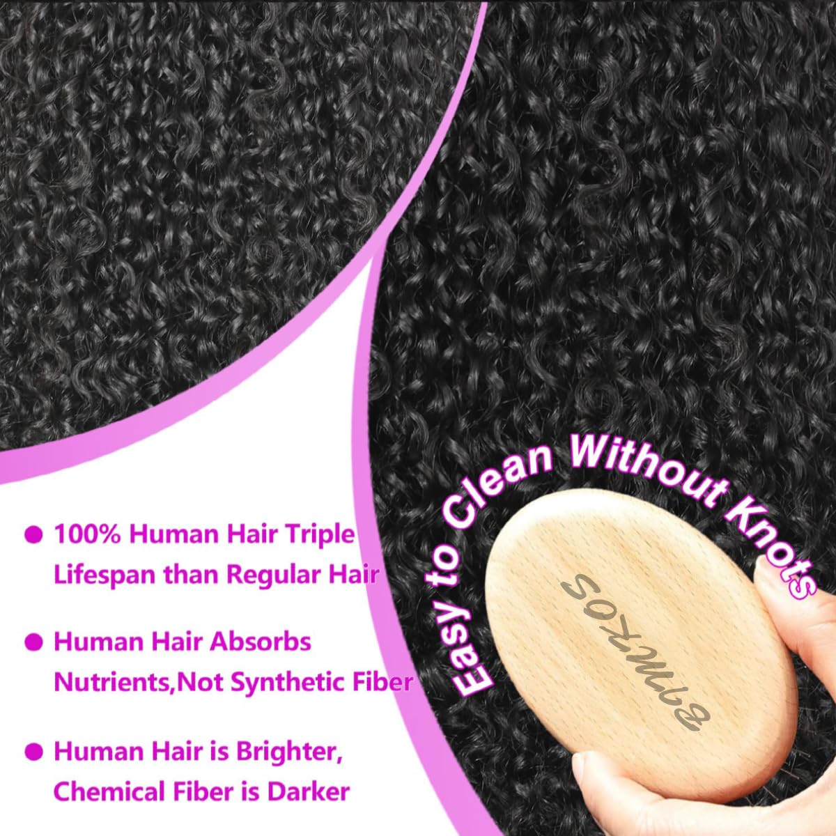 Rozilo 28 pulgadas onda profunda encaje frente pelucas cabello huma...