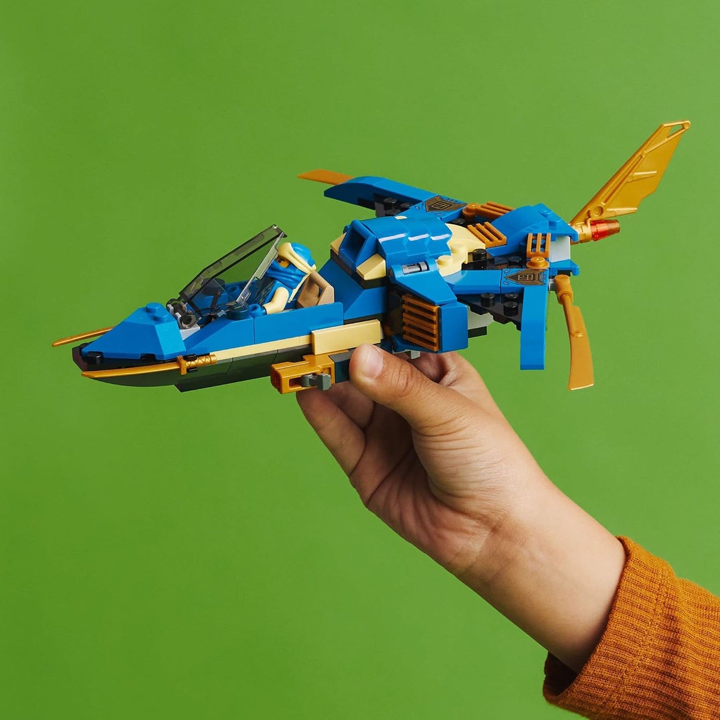 LEGO NINJAGO Jay\u2019s Lightning Jet EVO 71784, Avión de Juguete A...