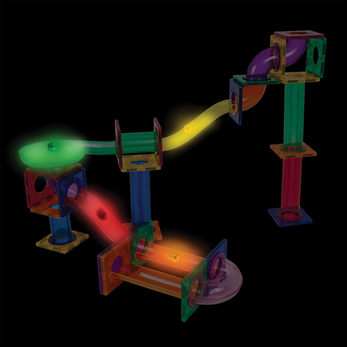 PicassoTiles Mármoles activados por movimiento, 8 unidades de luces...