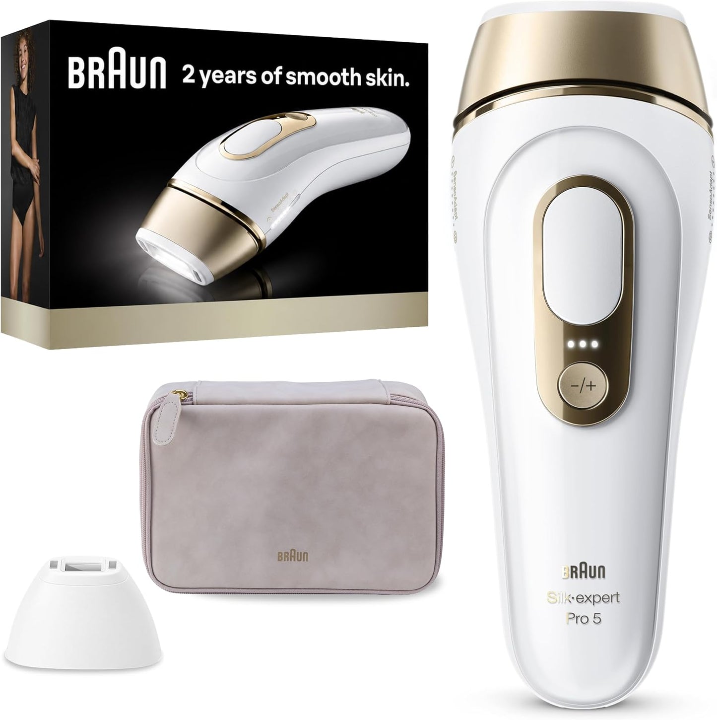 Braun IPL, Seda·Expert Pro 5, Depilación IPL para Mujeres y Hombres...