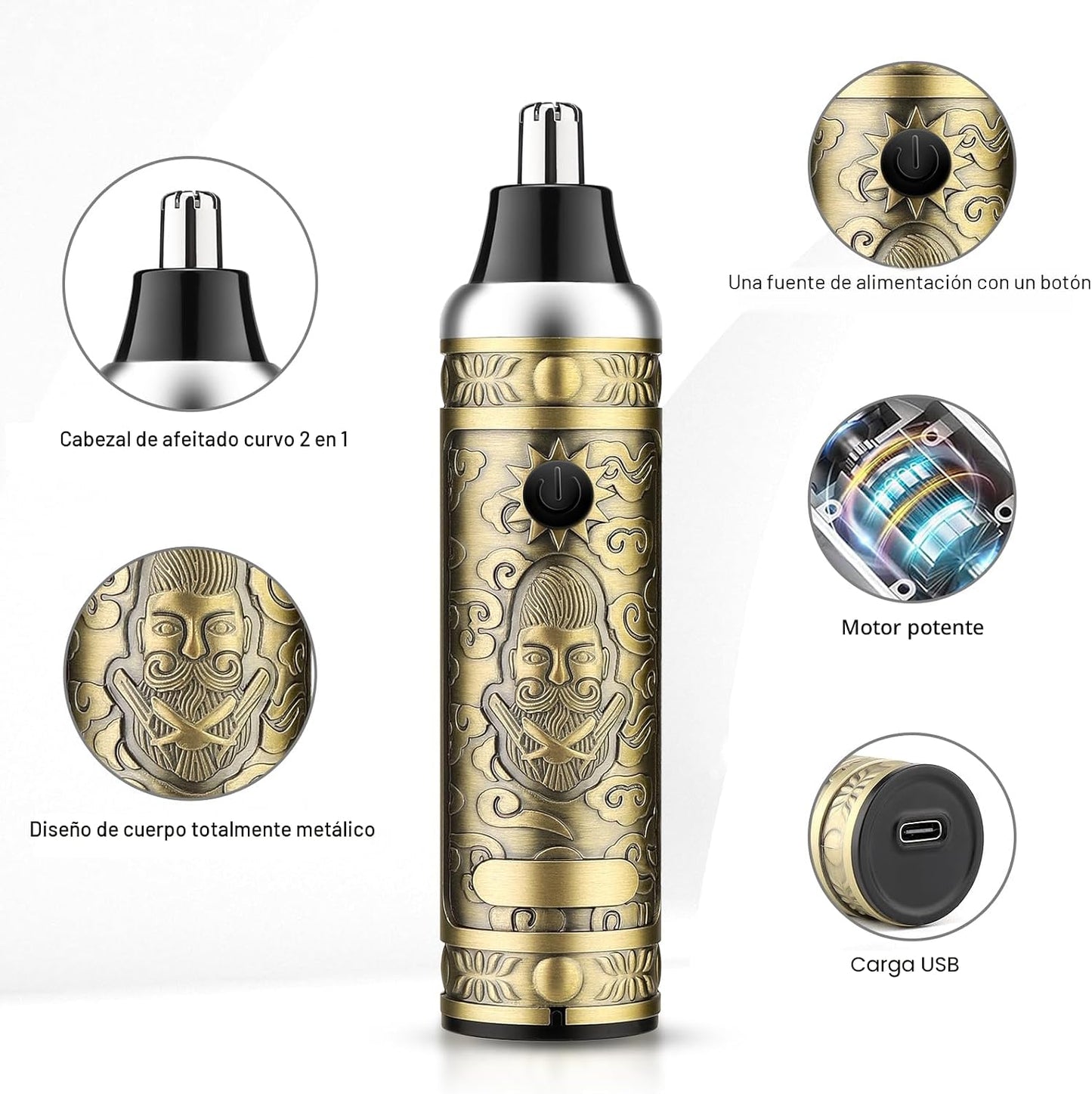 GSKY Cortadora de pelo para hombres profesionales, kits y juegos de...