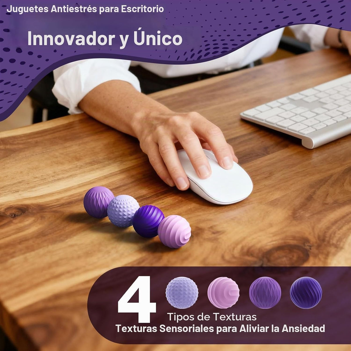 Bomeiyi Bolas magnéticas de silicona para adultos y adolescentes, j...