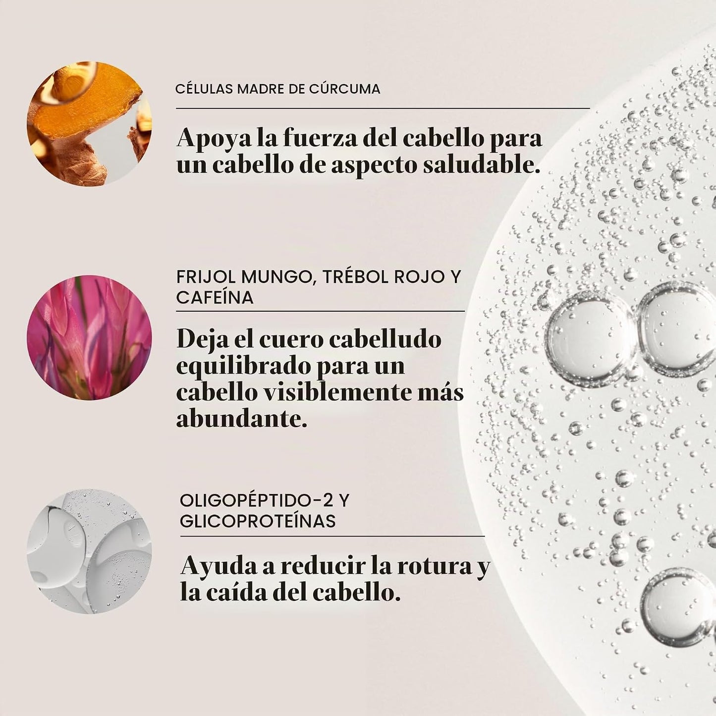 VEGAMOUR GRO Suero capilar para adelgazamiento y caída del cabello...
