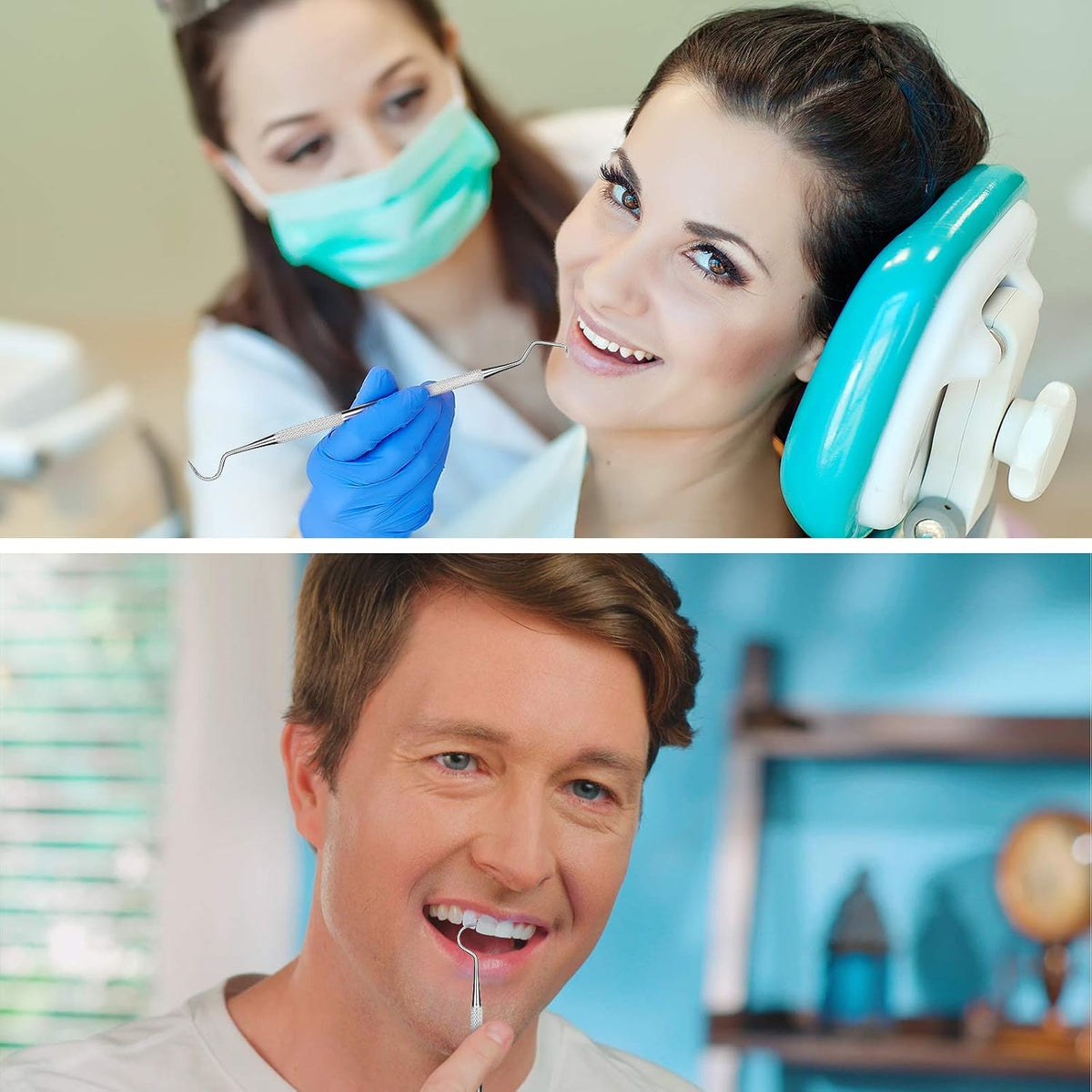 Herramienta Profesional de Raspado Dental - Palillo Dental, Acero I...
