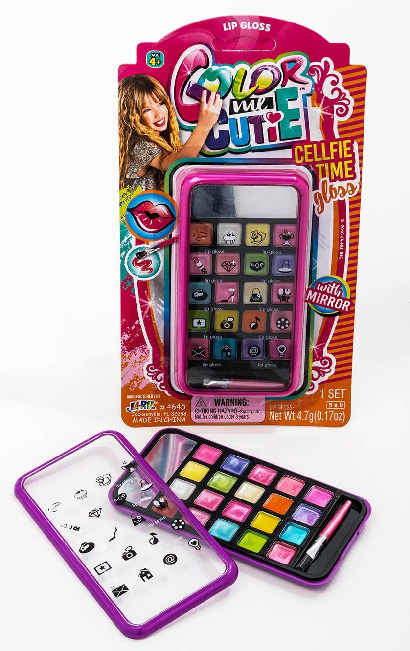 JA-RU Kit de juguetes de belleza de maquillaje para niños (6 juegos...