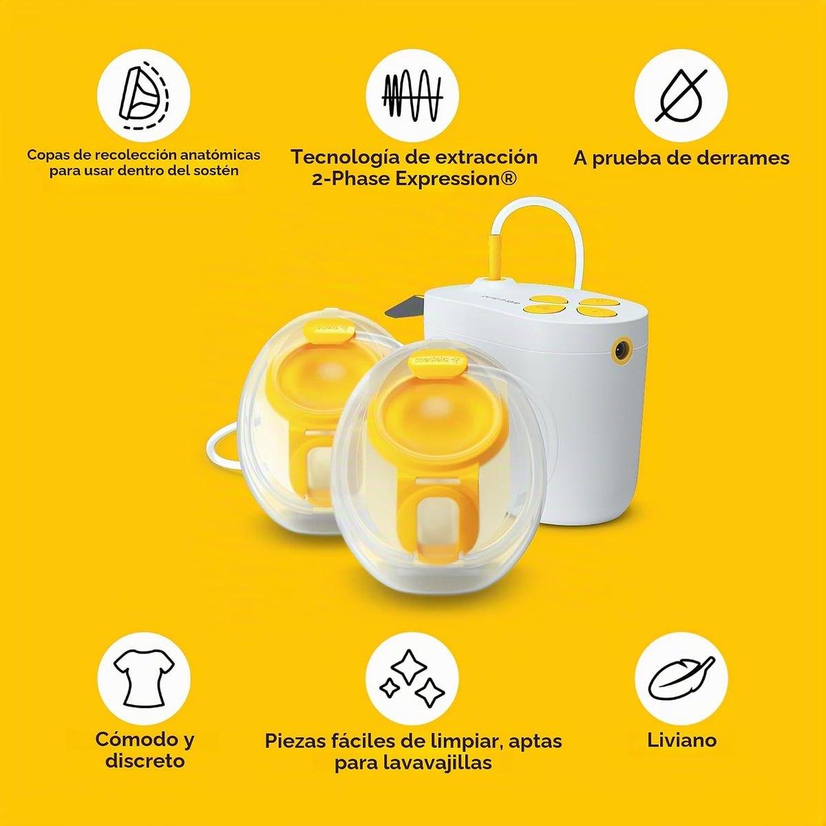 Medela Pump in Style - Extractor de leche eléctrico manos libres |...