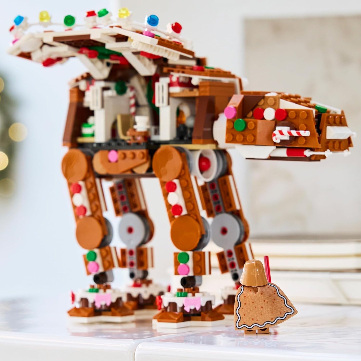 LEGO Star Wars Caminante AT-AT de Pan de Jengibre, Set de Construcc...