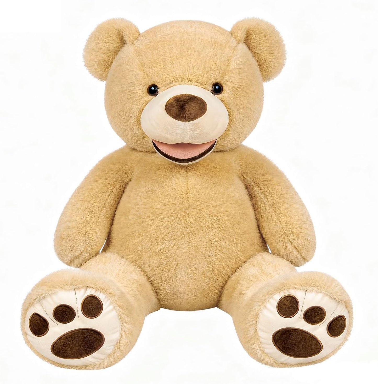 SRANWOW Oso de peluche gigante súper suave con detalles de pata (ma...