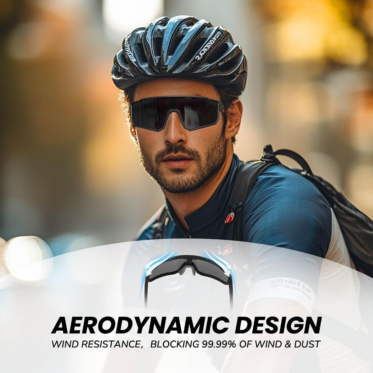 Gafas de sol polarizadas para correr para hombres y mujeres, UV400...