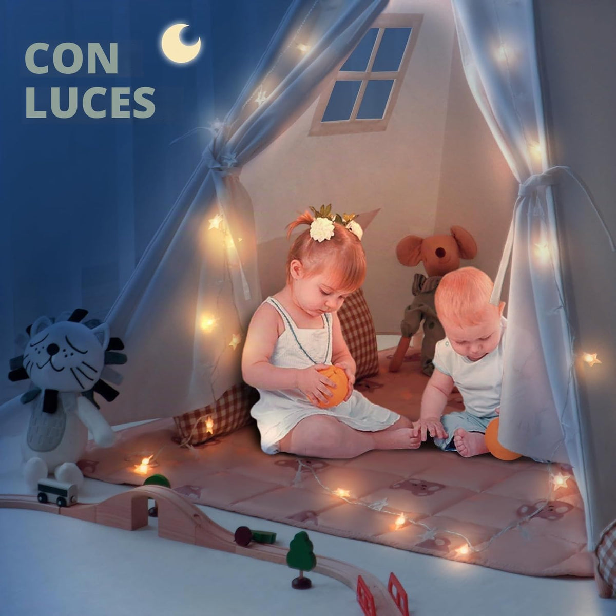 Tienda de campaña tipi RongFa para niños - Tienda de campaña portát...