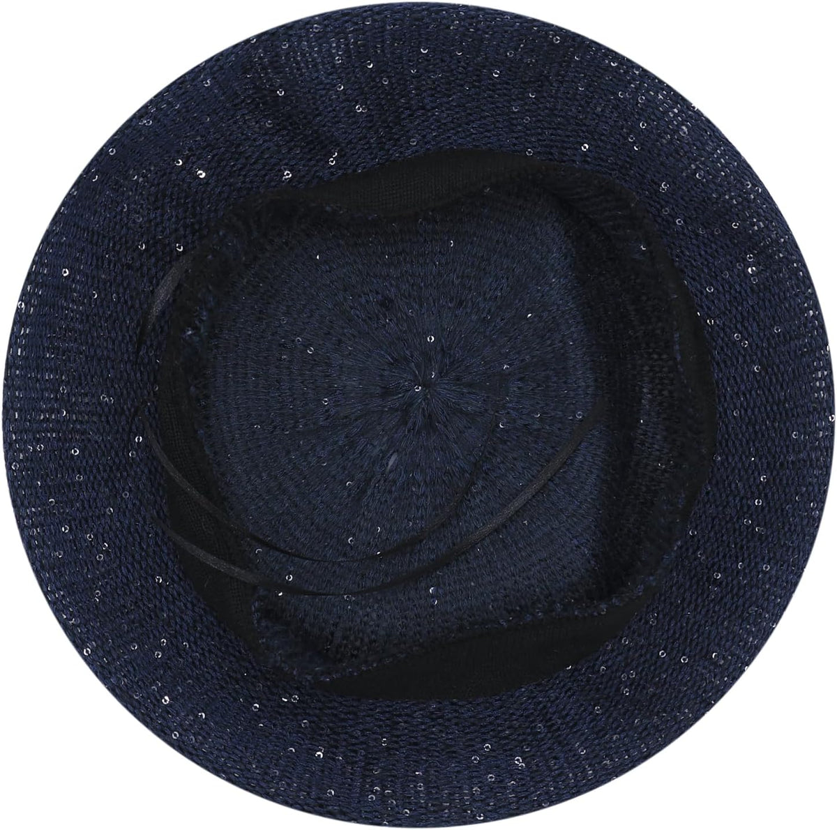 MOSSTYUS Boina ligera de encaje para mujer, diseño floral, transpir...