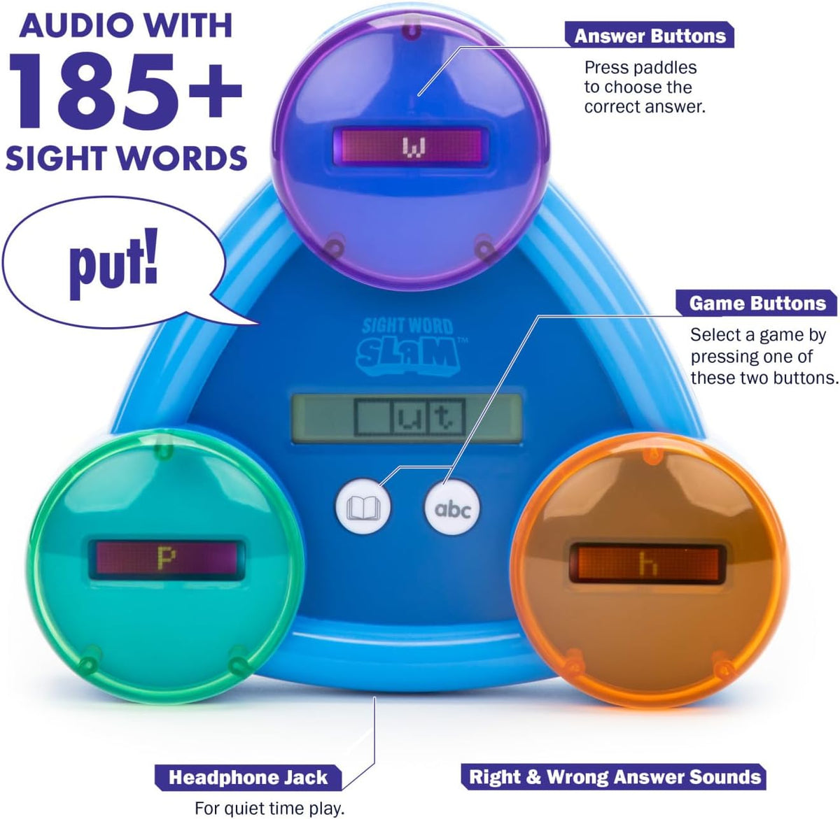 Educational Insights Sight Word Slam - Actividades de aprendizaje p...