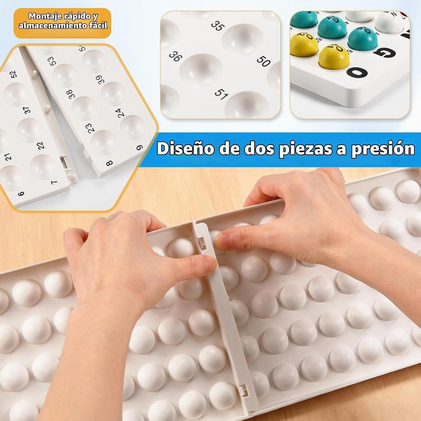 Juego de bingo GADFISH, juegos de bingo para adultos para grupos gr...
