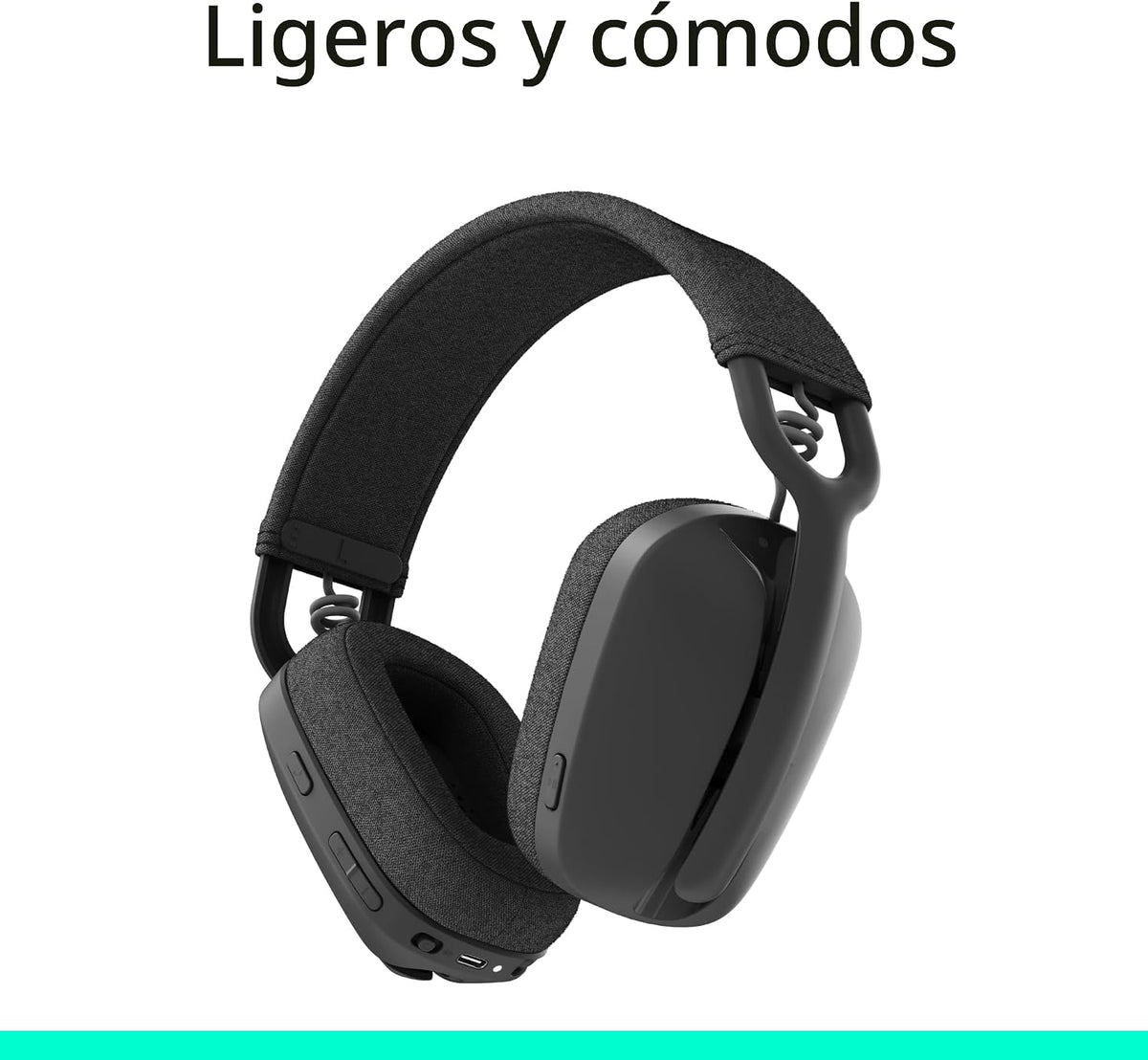 Logitech Zone Vibe 100 - Auriculares inalámbricos ligeros sobre la...