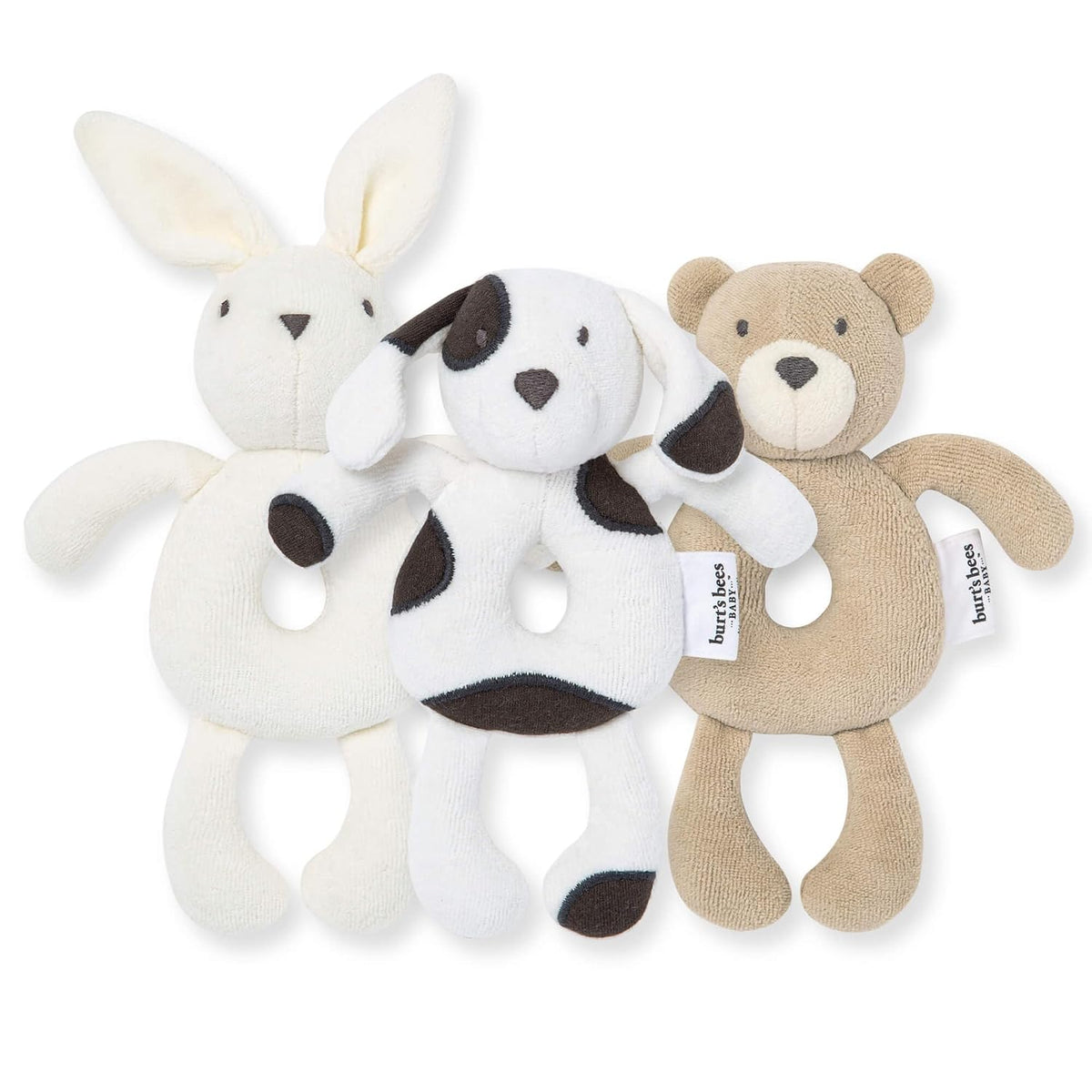 Burt's Bees Baby Sonajero Unisex para Bebé, Peluche Sensorial d...
