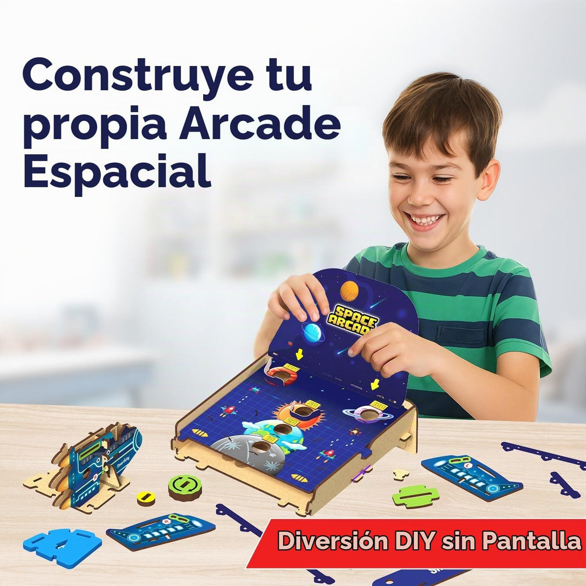 Smartivity Juego de arcade espacial para niños de 6 a 14 años | Div...