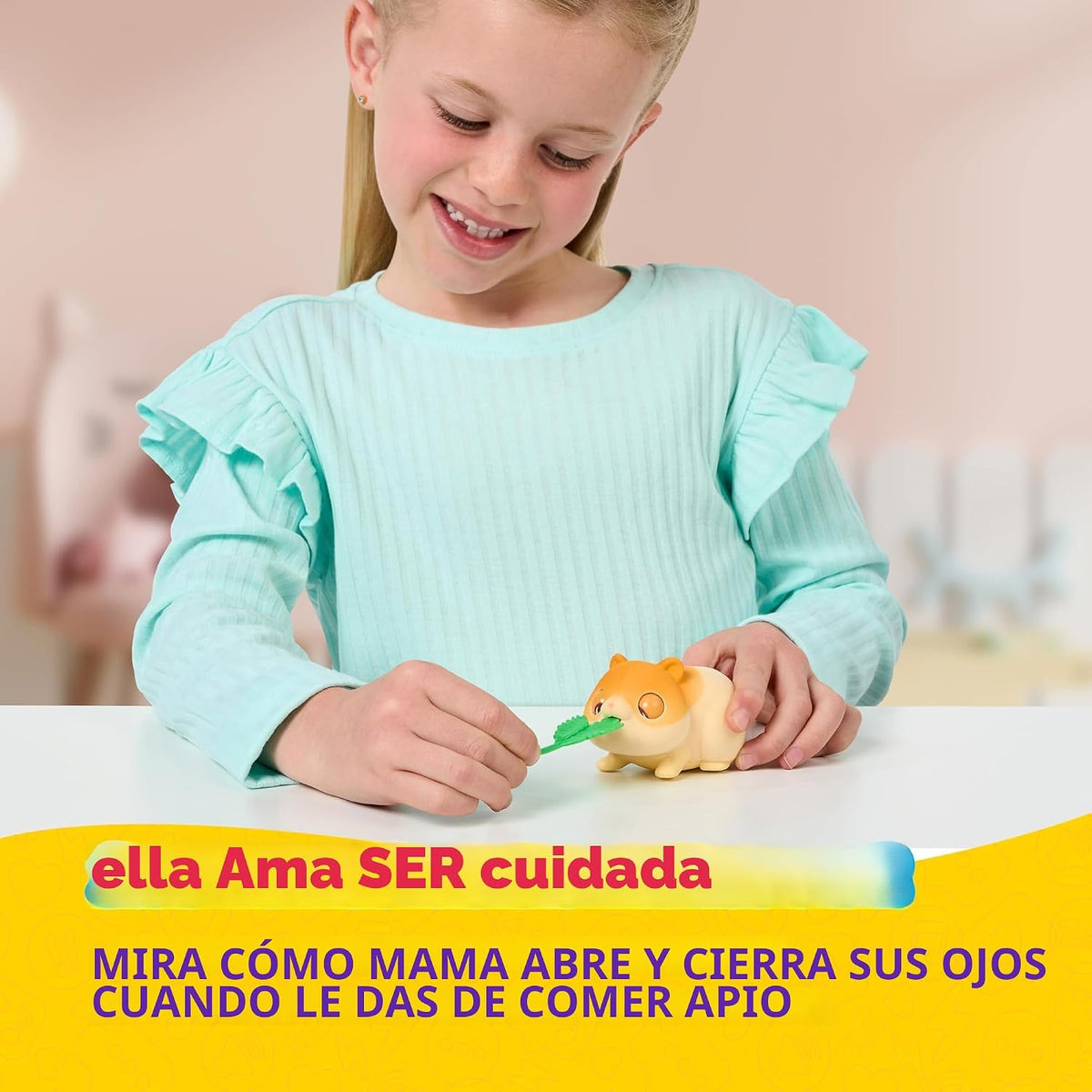 Little Live Pets Mini juego de juguetes interactivos para hámster,...