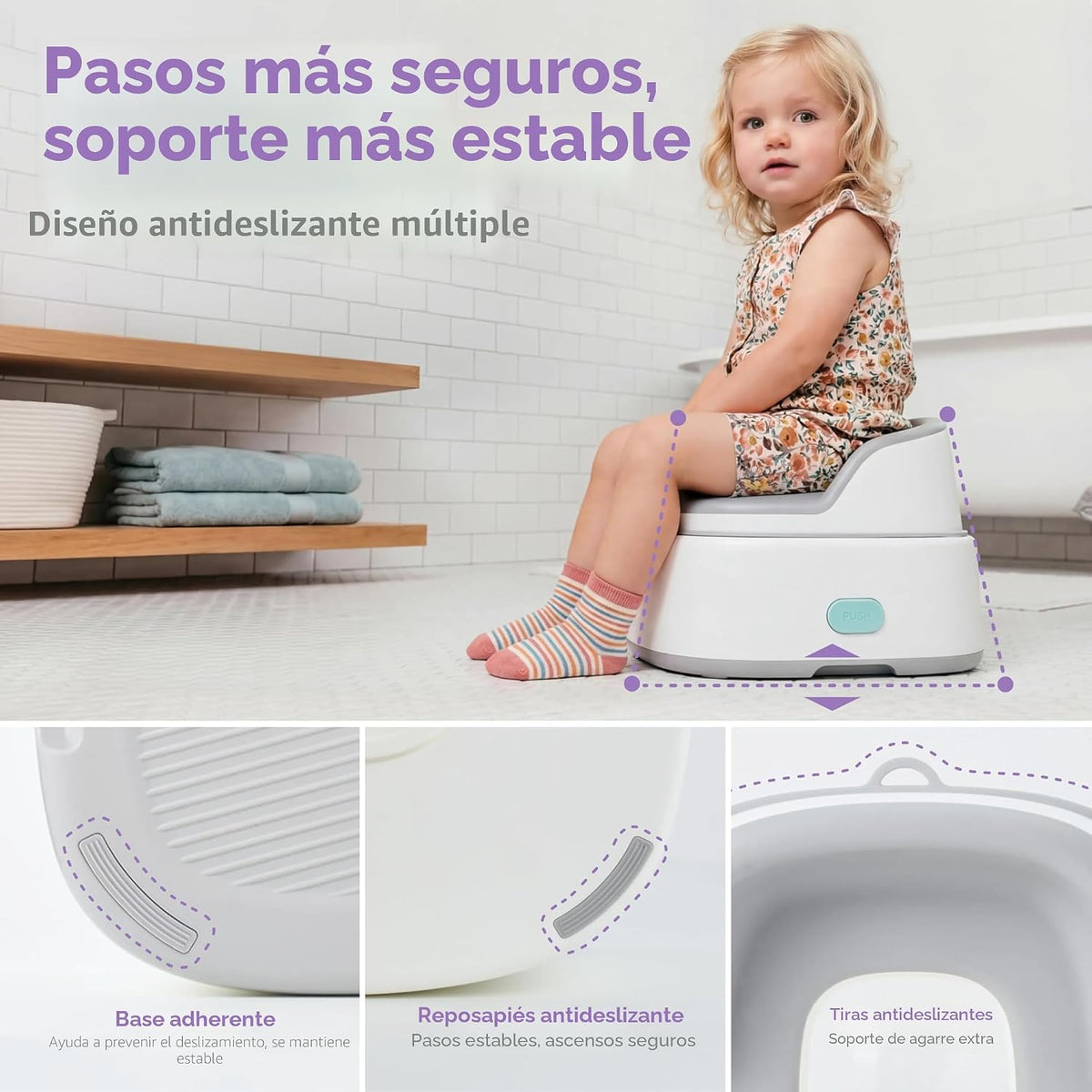 lalalark - Inodoro de entrenamiento para ir al baño 3 en 1, asiento...