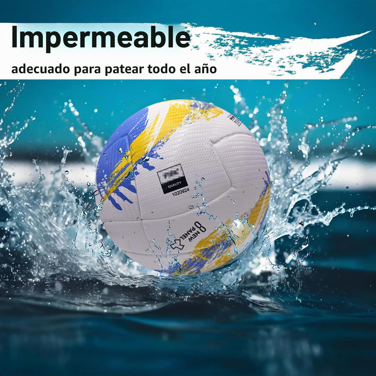 SANNLEIKA Storm Series - Pelota de fútbol profesional para principi...