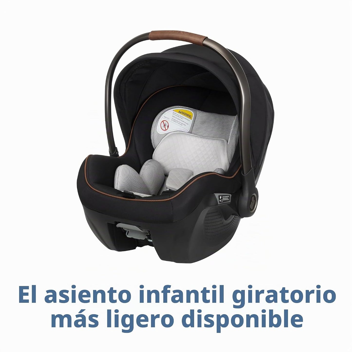 Maxi-Cosi Peri 180 Asiento de coche para bebé giratorio, Onyx Sand