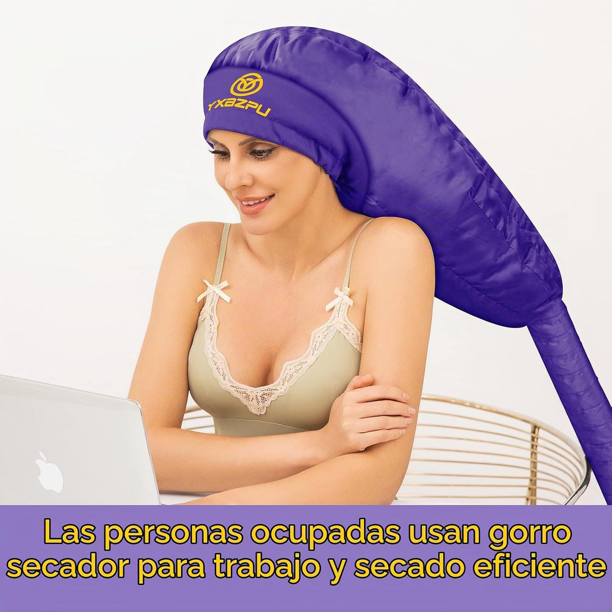 Secador de pelo con capucha, accesorio para secadora de pelo, tapa...