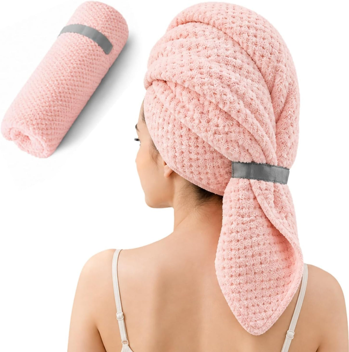 Toalla grande de microfibra para mujer, secado rápido y absorbente...
