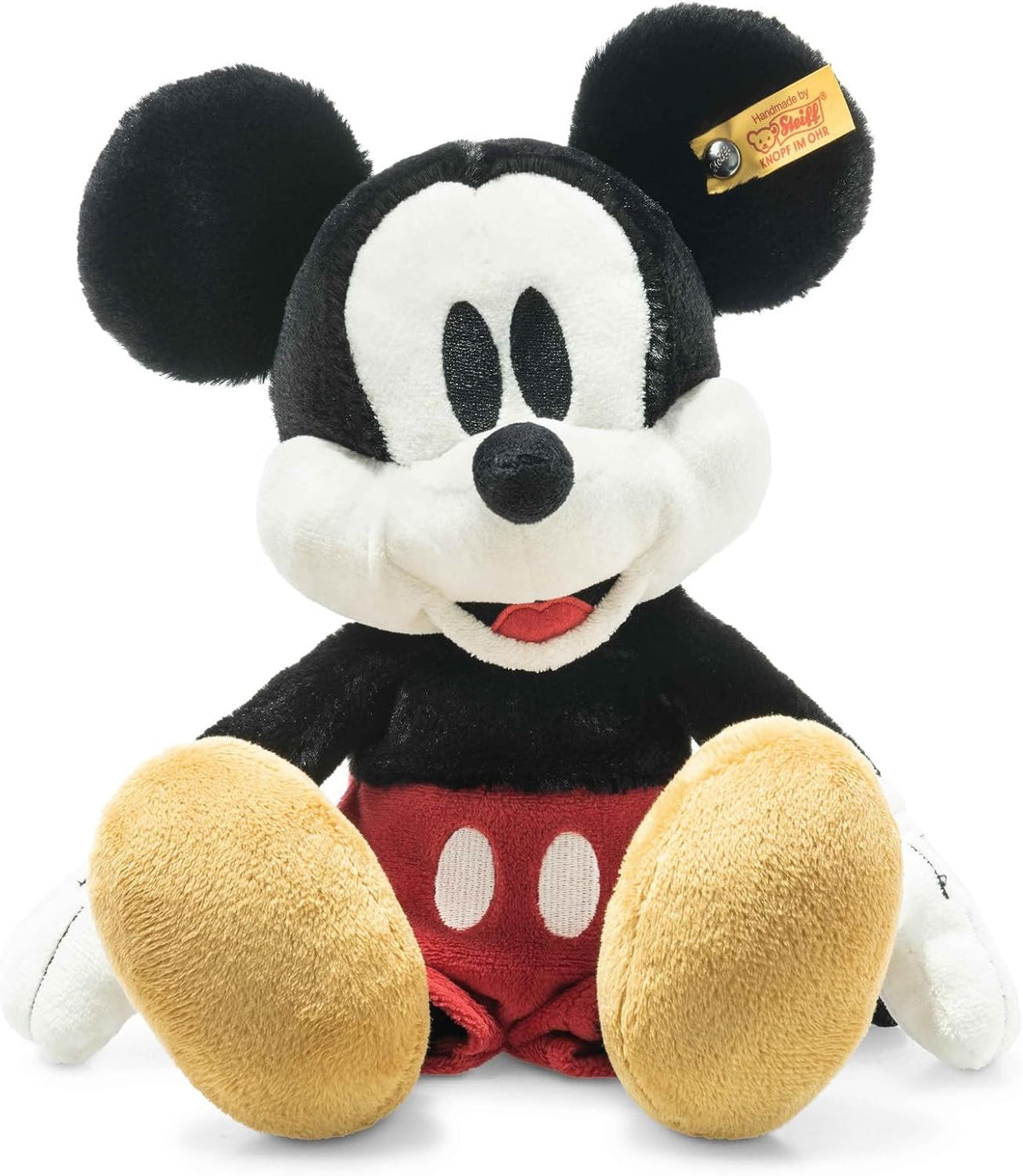Steiff Disney Originals Mickey Mouse, juguete de peluche premium he...