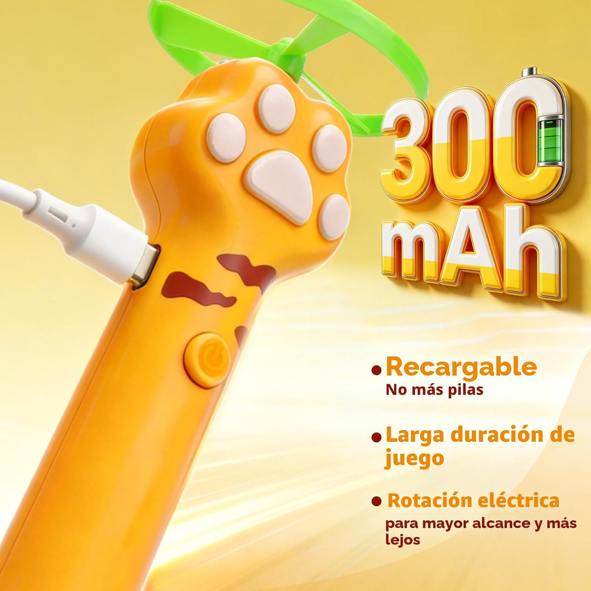 BABORUI Lanzador de discos de juguete para gatos, lanzador de jugue...