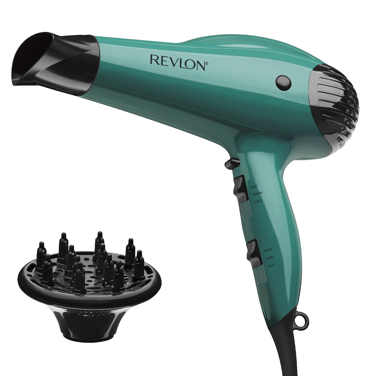 Secador de pelo Revlon con booster de volumen | 1875W para elevació...