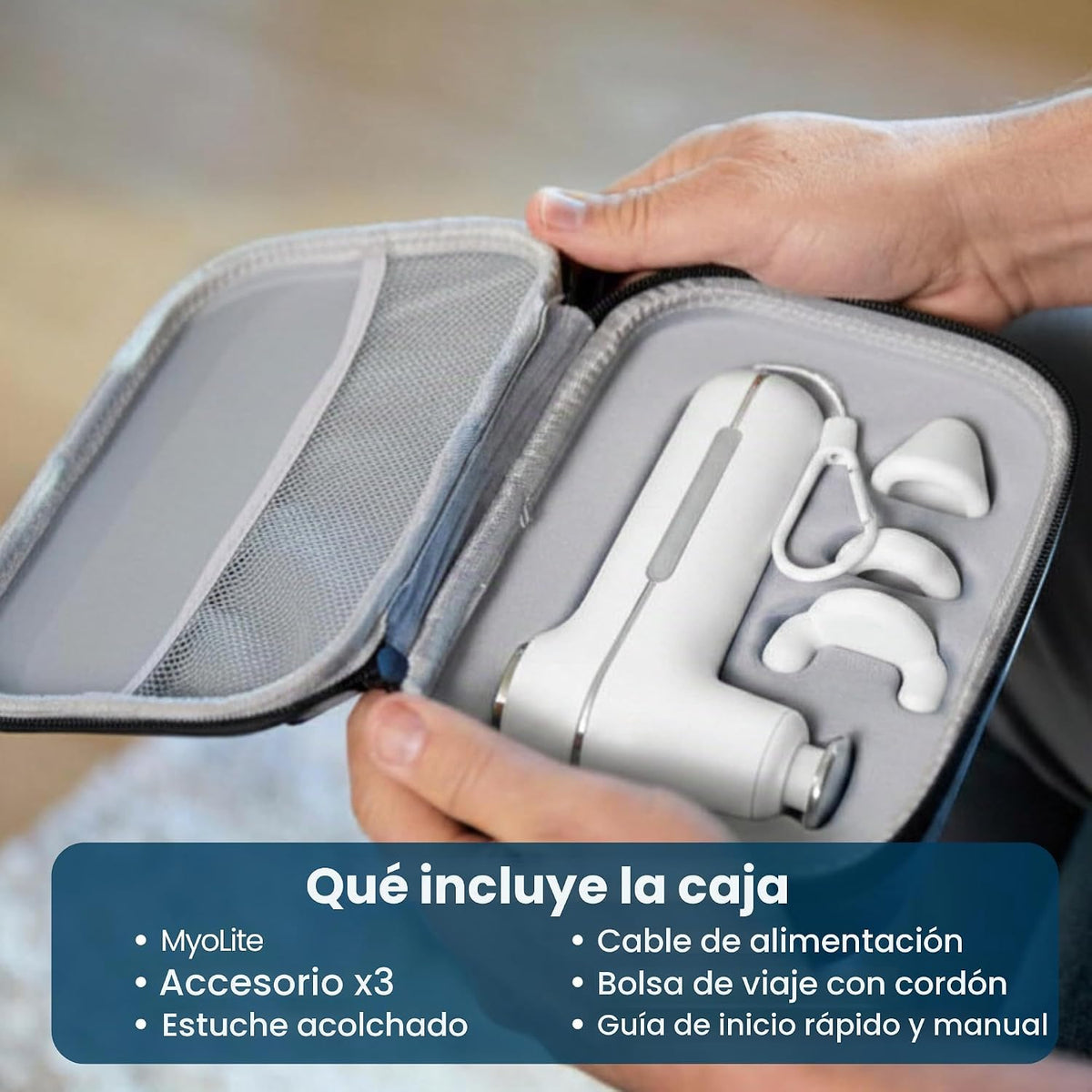 Nobol MyoLite® - Pistola de masaje portátil para recuperación muscu...