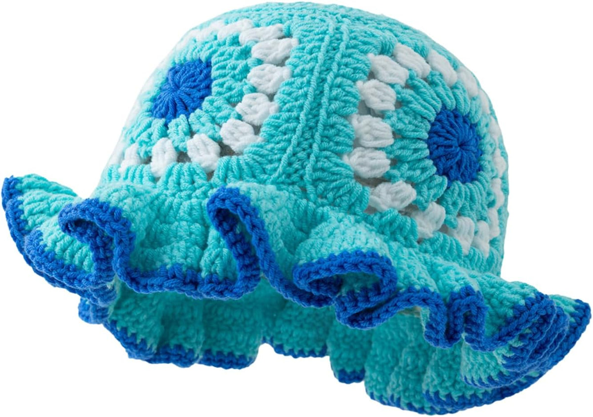 Julpsk Sombrero bohemio de flores de girasol para mujer, ligero, he...