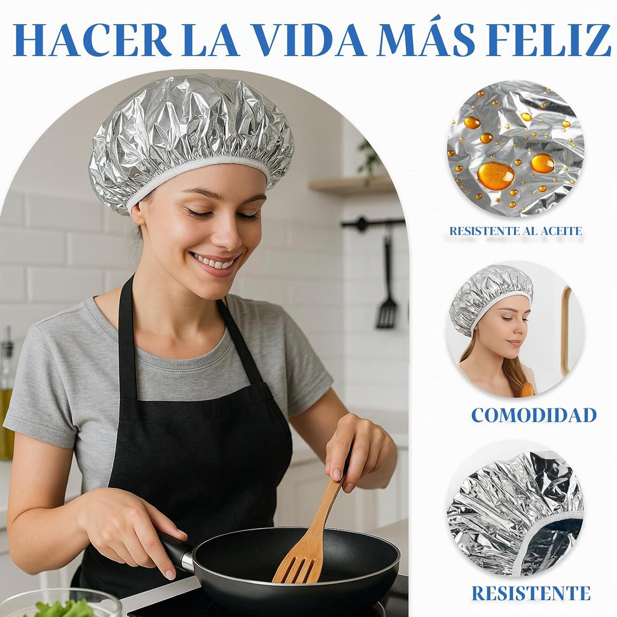 Brvlsoc Tapa térmica reutilizable de papel de aluminio \u2013 Tapa...