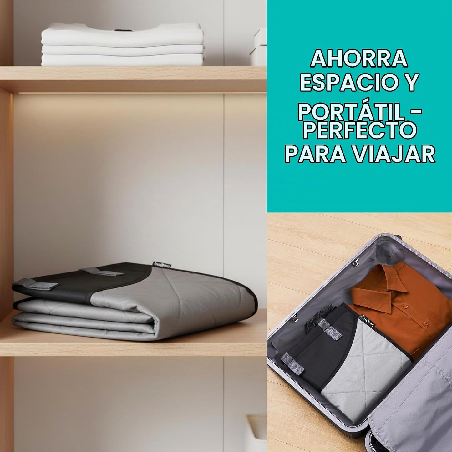 True &amp; Tidy Almohadilla protectora XL sobre la puerta, almohadi...
