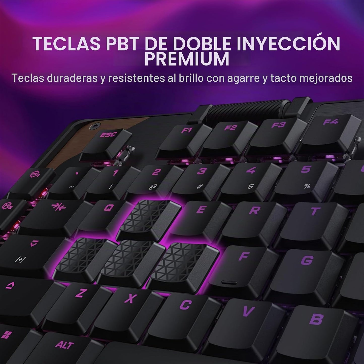 Turtle Beach Command Series KB5 Teclado mecánico para juegos de tam...