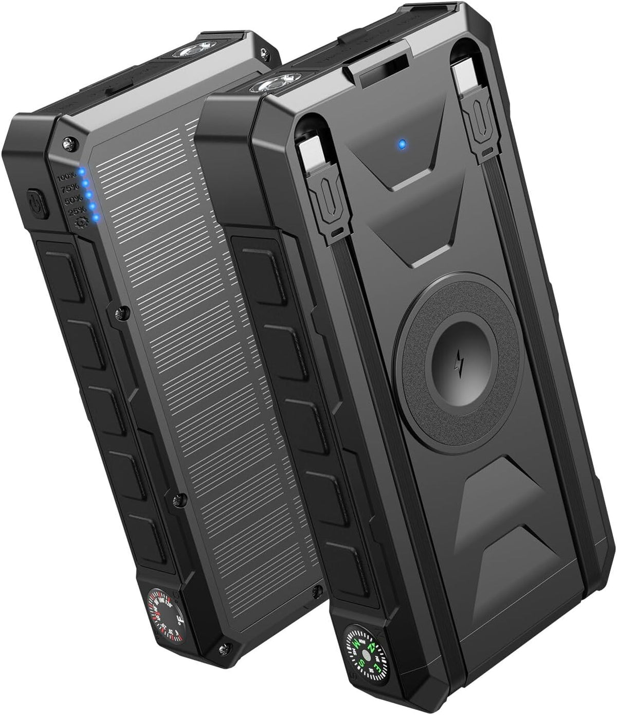 SOARAISE 50000mAh 22.5W Cargador portátil inalámbrico del banco de...