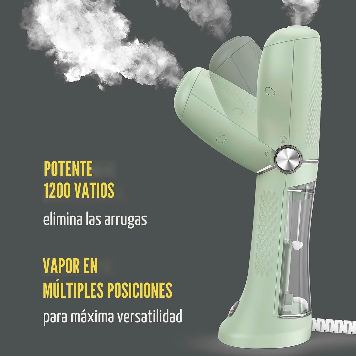 Conair Vaporizador de mano para ropa, vapor potente: tamaño pequeño...