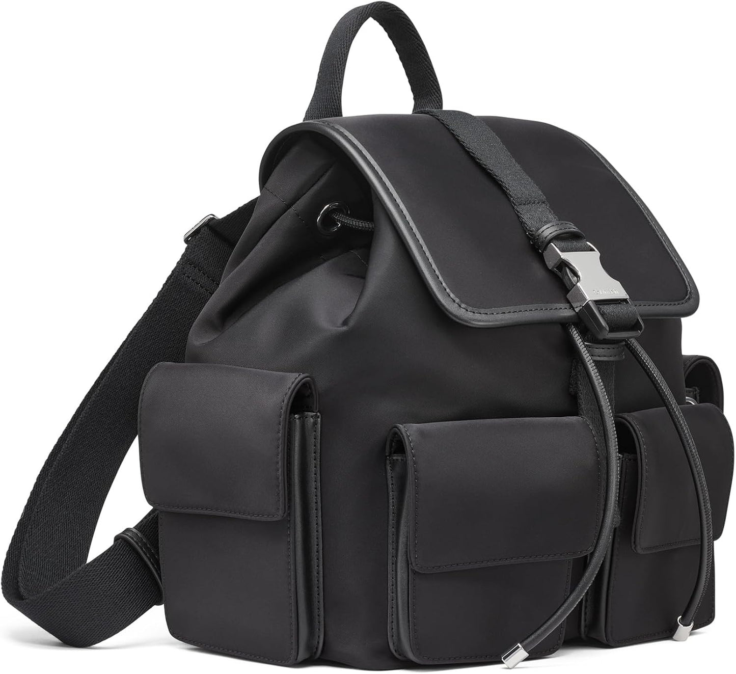 Calvin Klein Elora Mochila organizativa, negro\/plata, talla única