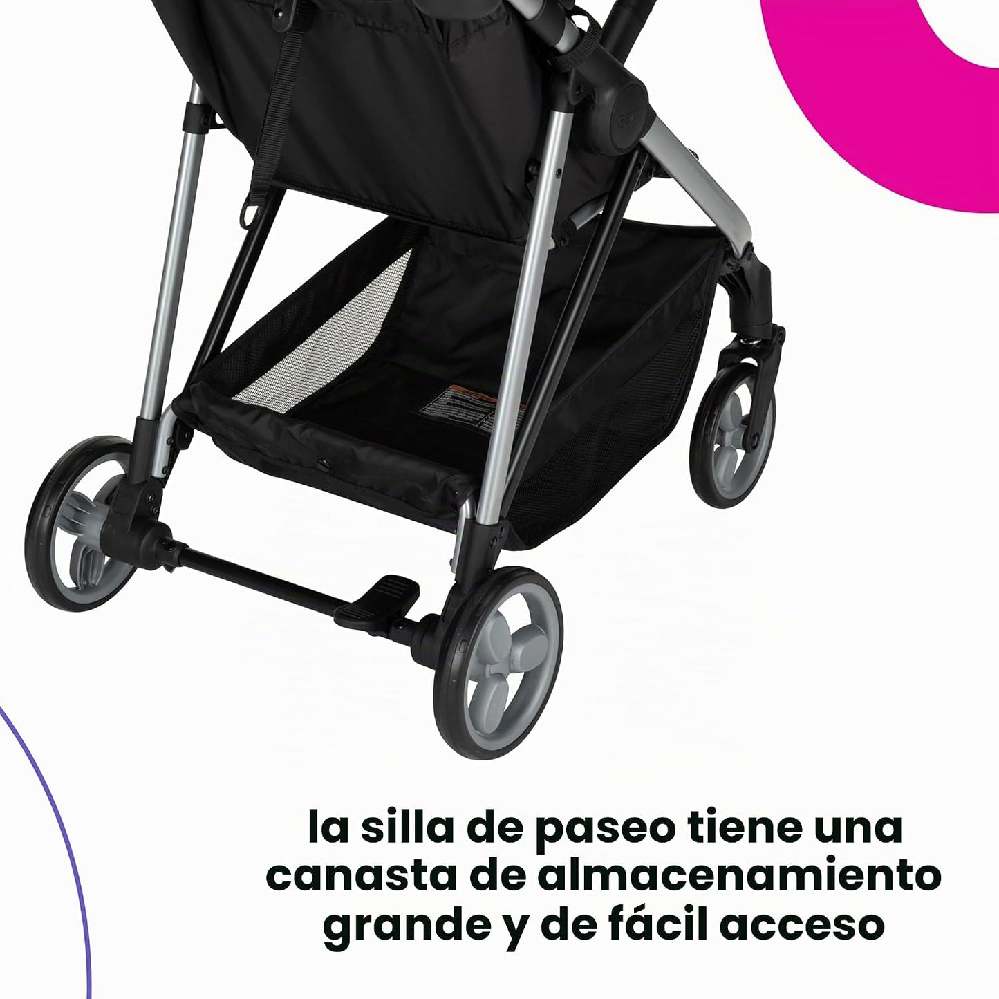 Cosco Sistema de viaje simple para niños, ladrillo