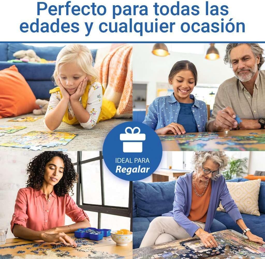 Ravensburger - El mundo oculto de las hadas - Rompecabezas de 4000...