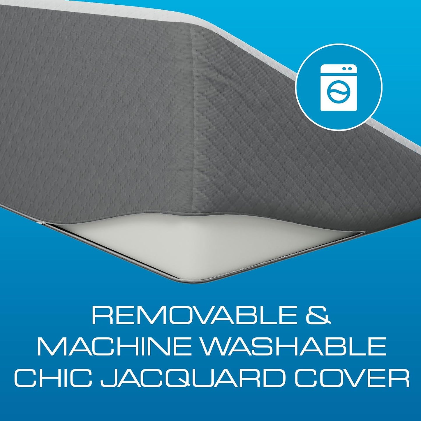 Kölbs - Almohada en forma de cuña con funda jacquard elegante para...