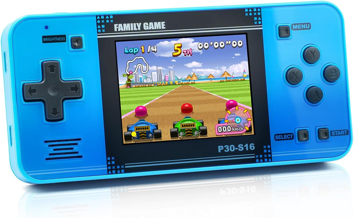 Juego de mano para niños - Precargado con 220 juegos de video retro...