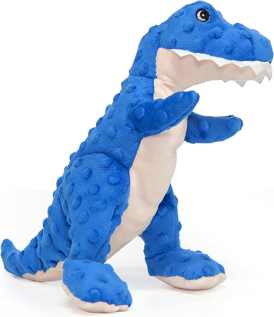 DODODOLA Juguetes para Perros Juguete Azul de Dinosaurio para Perro...