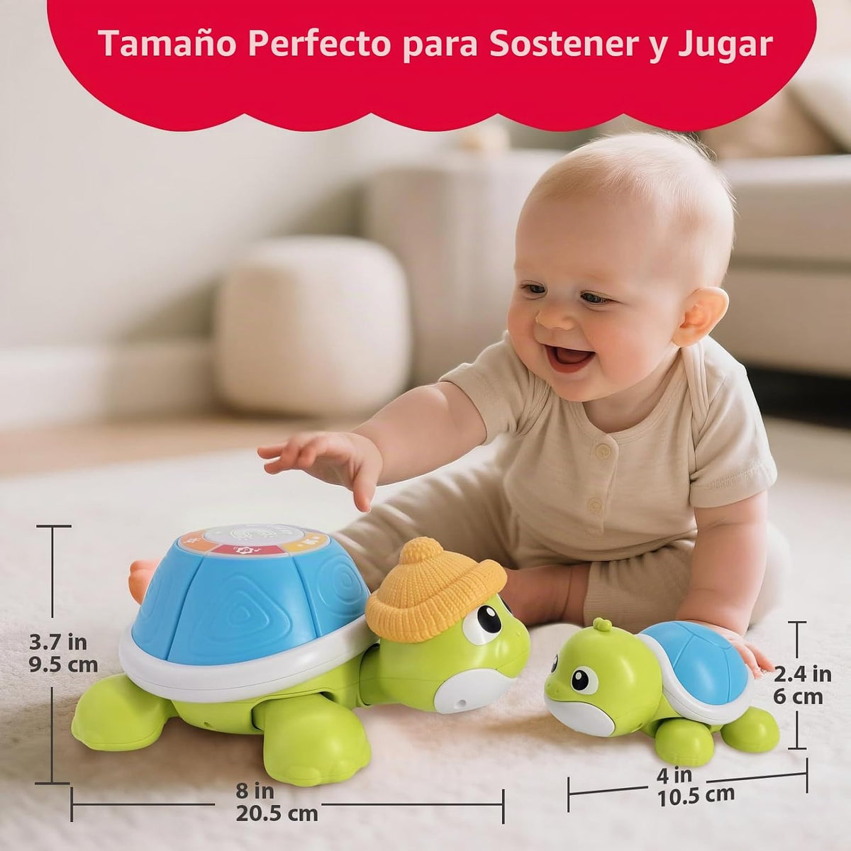 CuteZone Juguetes para bebés de 6 a 12 meses \u2013 Juego de juguet...